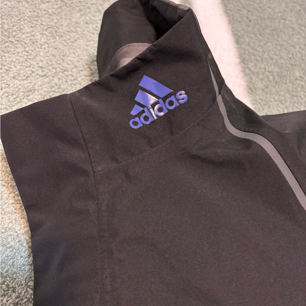 Gortex Adidas Black And Blue Performance Jacket Xl - image 5